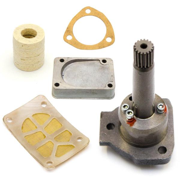 TZ4K lubrication systems, engine guard plate