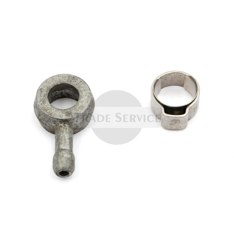 05302A MT8 fuel overflow return pipe end Slavia 2S90A