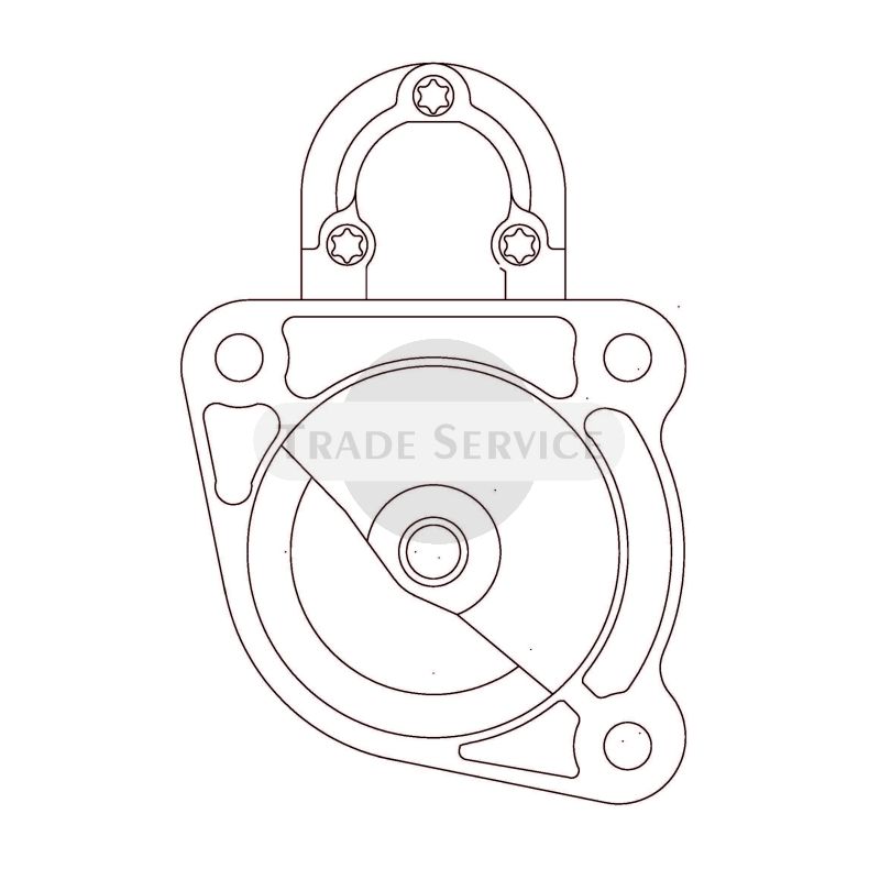 861092 Prestolite starter motor