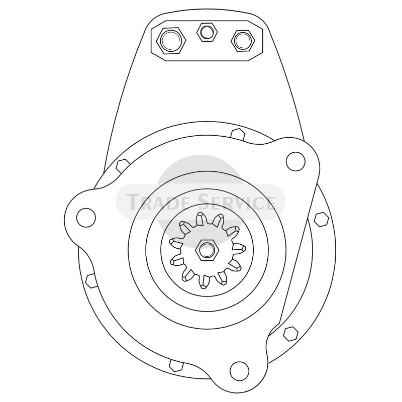 861099 Prestolite starter motor
