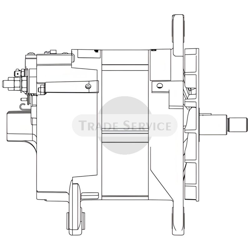A0014728JB Prestolite alternator