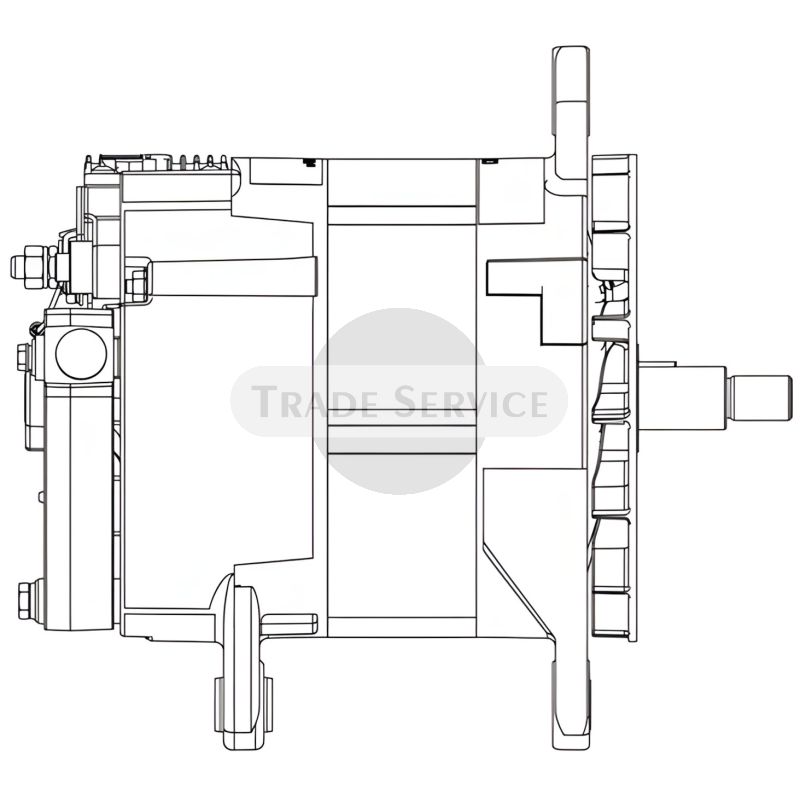 A0014818JB Prestolite alternator