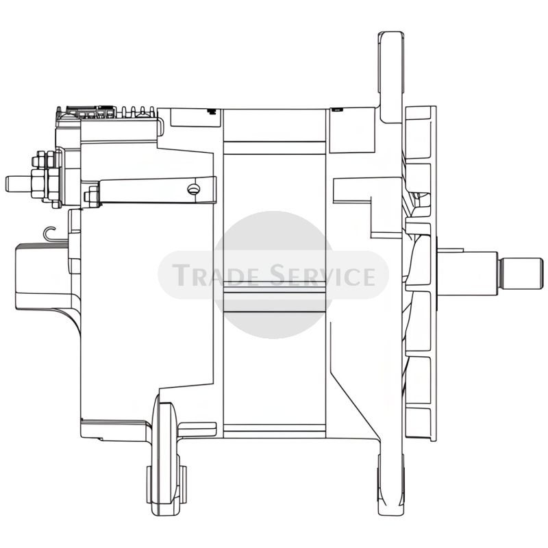 A0014829JB Prestolite alternator