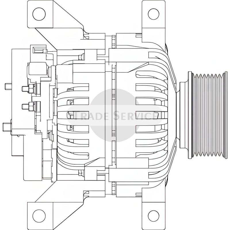 A144E307 Prestolite alternator