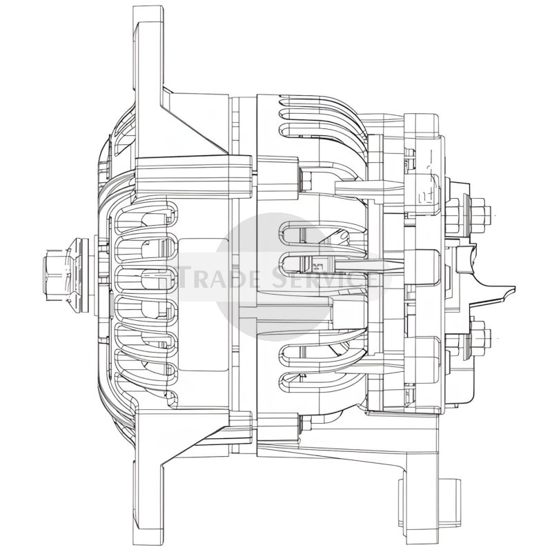 AVI147S3010HD Prestolite alternator
