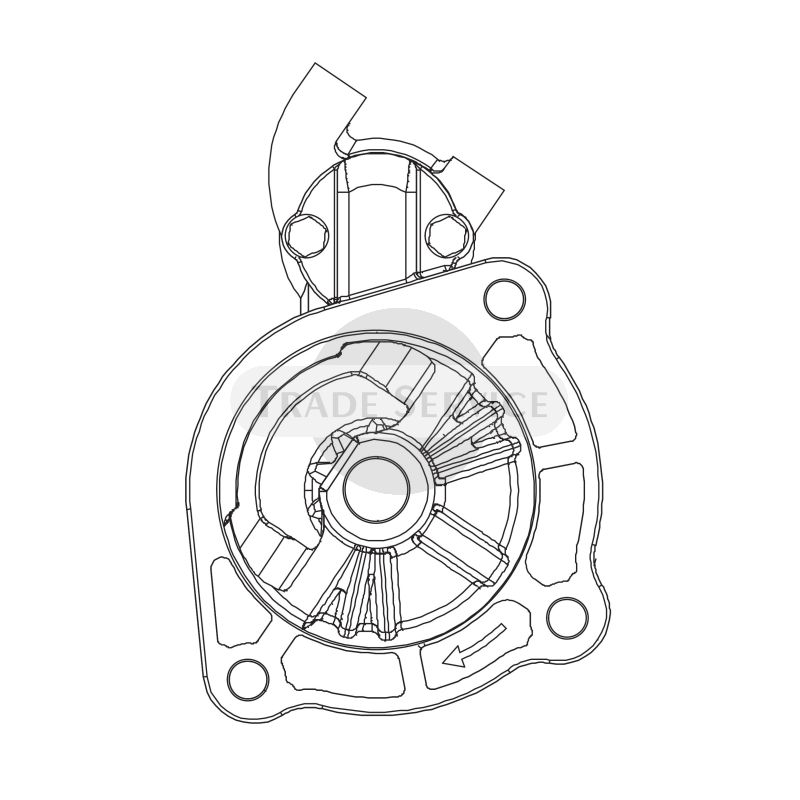 M81R2501 Prestolite starter motor