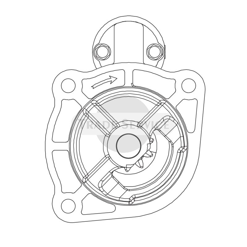 M81R2502 Prestolite starter motor