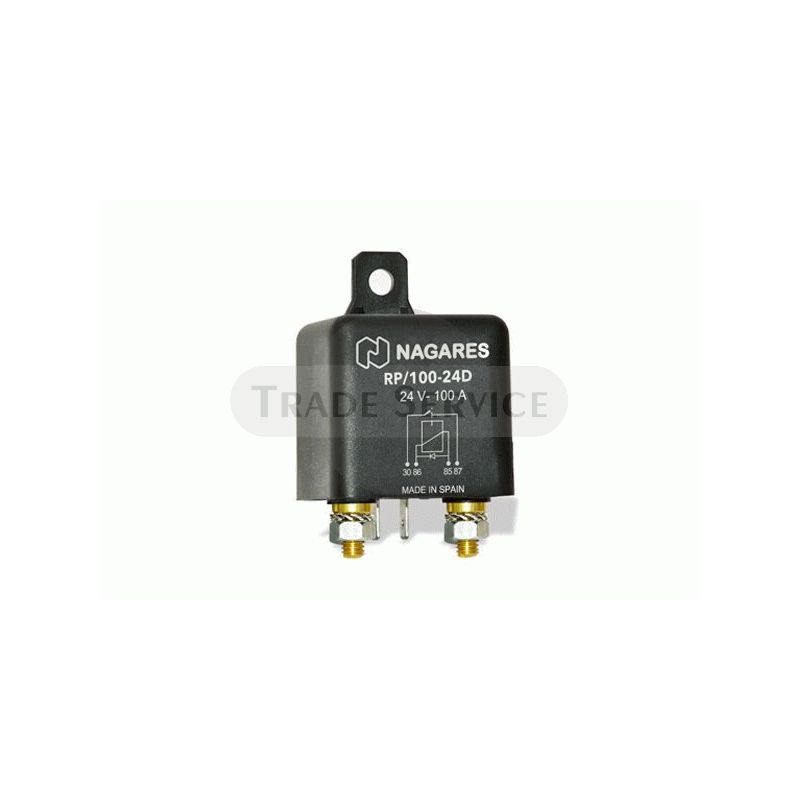 MR102 MAHLE (Nagares) RP/100-24D main current relay with diode