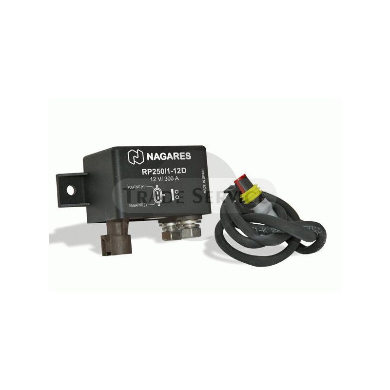 MR106 MAHLE (Nagares) RP250/1-12D main current relay with diode
