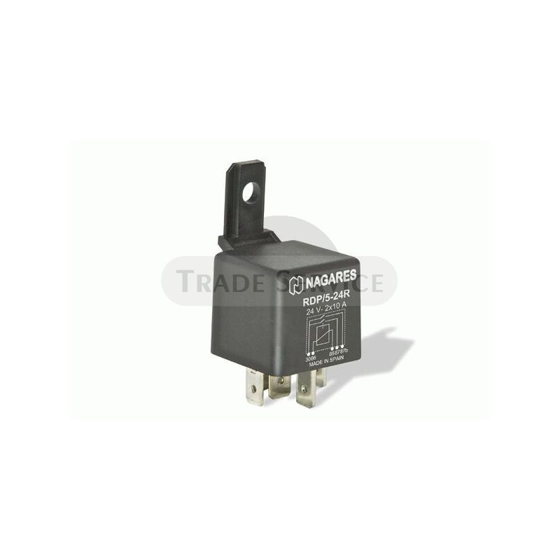 MR13 MAHLE (Nagares) RDP/5-24R main current relay with resistor