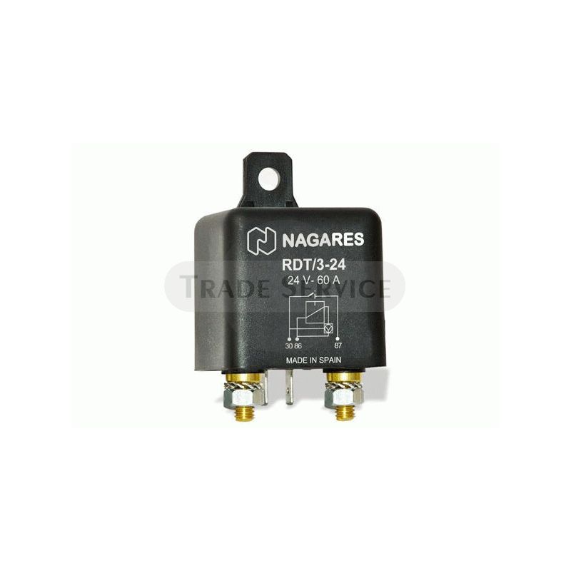 MR19 MAHLE (Nagares) RDT/3-24 battery discharge protection relay