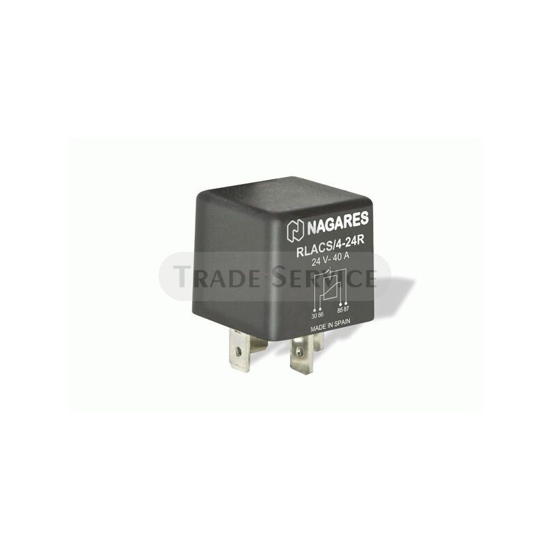 MR40 MAHLE (Nagares) RLACS/4-24R main current relay with resistor