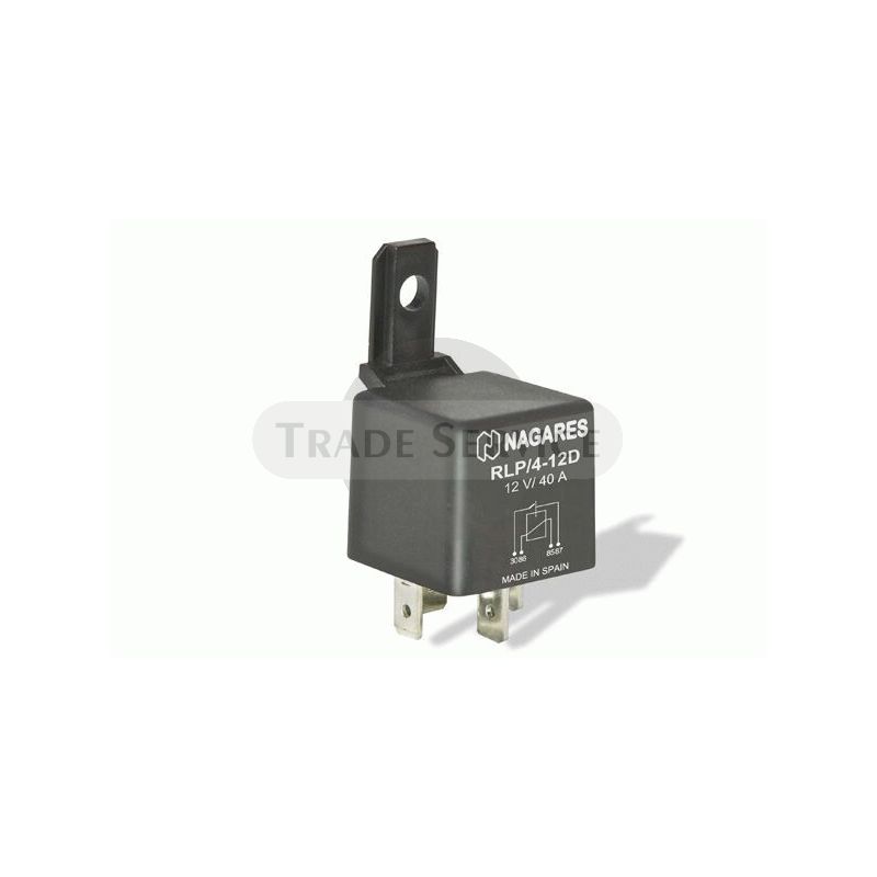 MR55 MAHLE (Nagares) RLP/4-12D main current relay with diode
