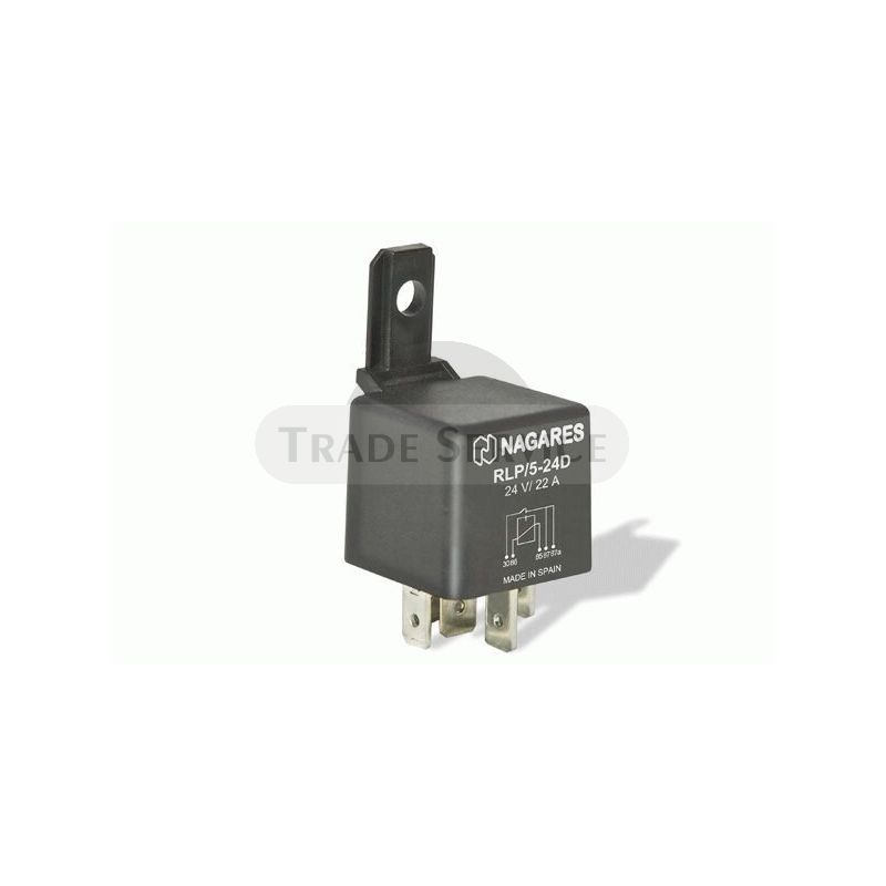 MR70 MAHLE (Nagares) RLP/5-24D main current relay with diode