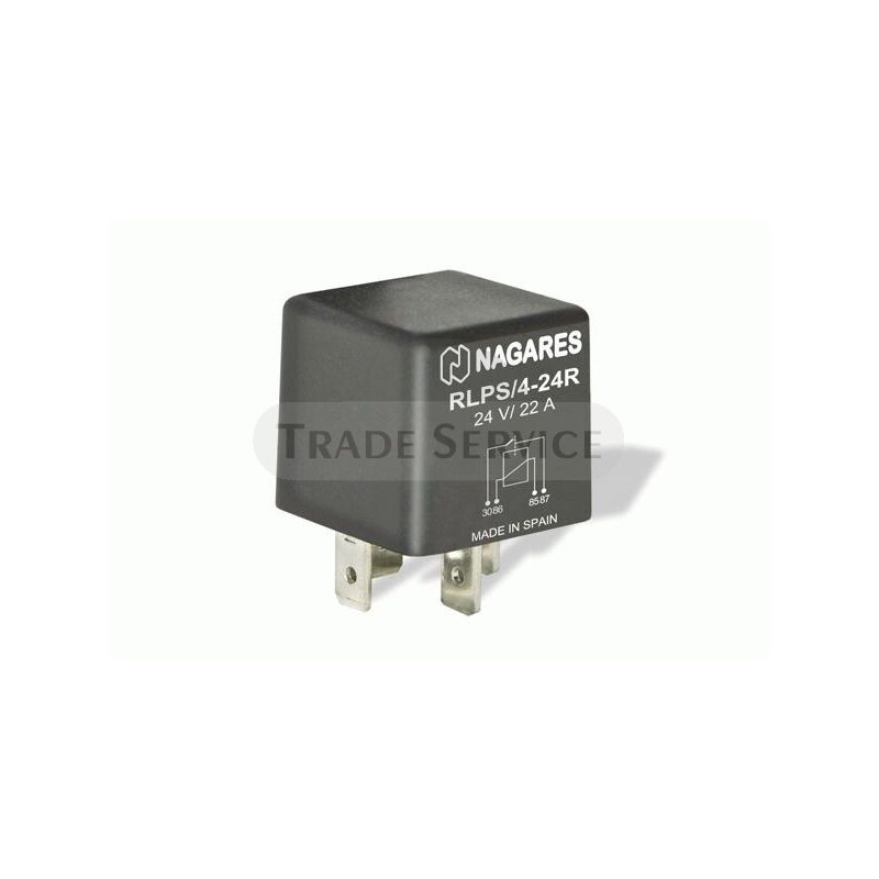 MR88 MAHLE (Nagares) RLPS/4-24R main current relay with resistor