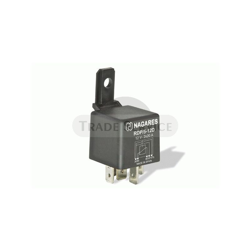 MR9 MAHLE (Nagares) RDP/5-12D main current relay with diode