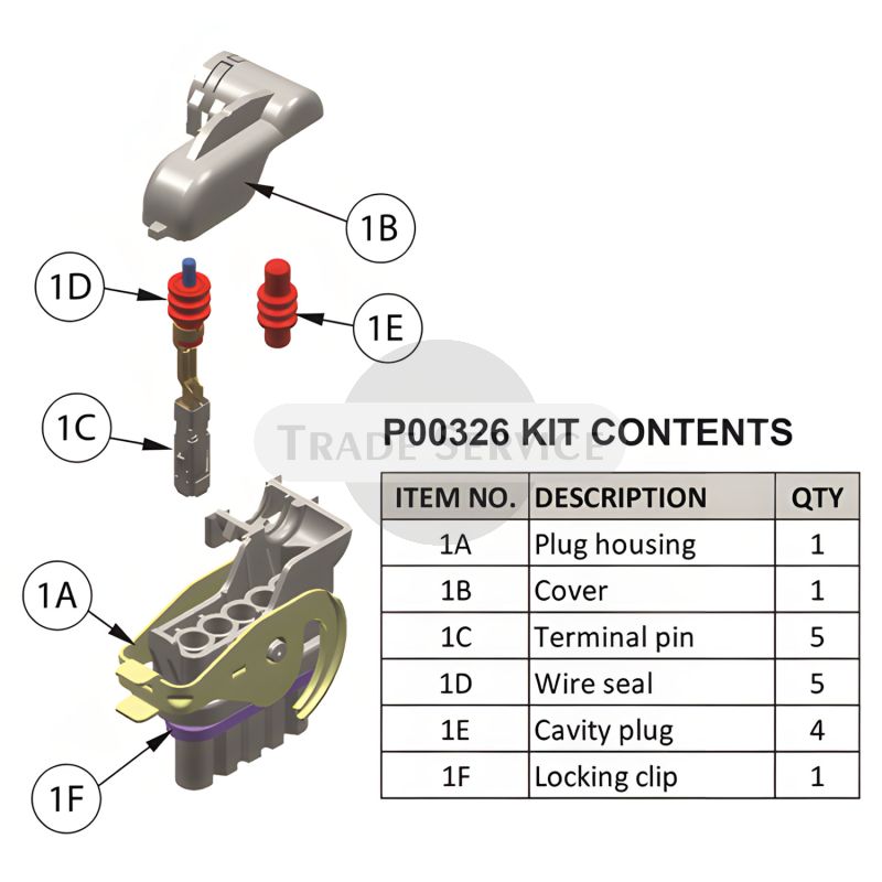 P00326 Prestolite plug