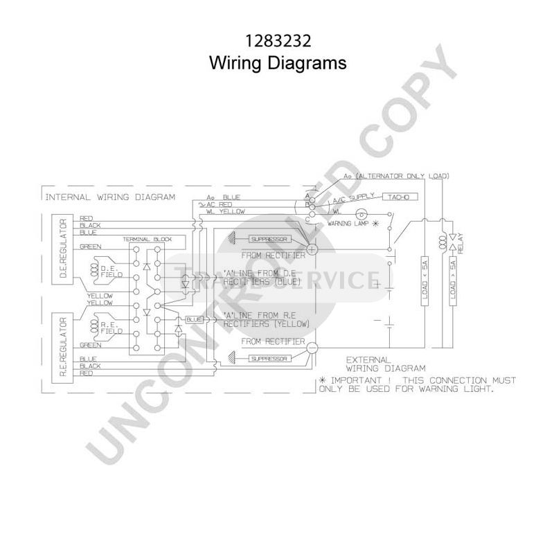 1283232 Prestolite alternator