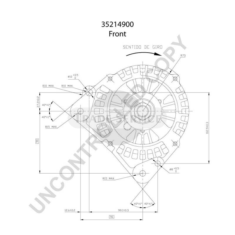 35214900 Prestolite alternator
