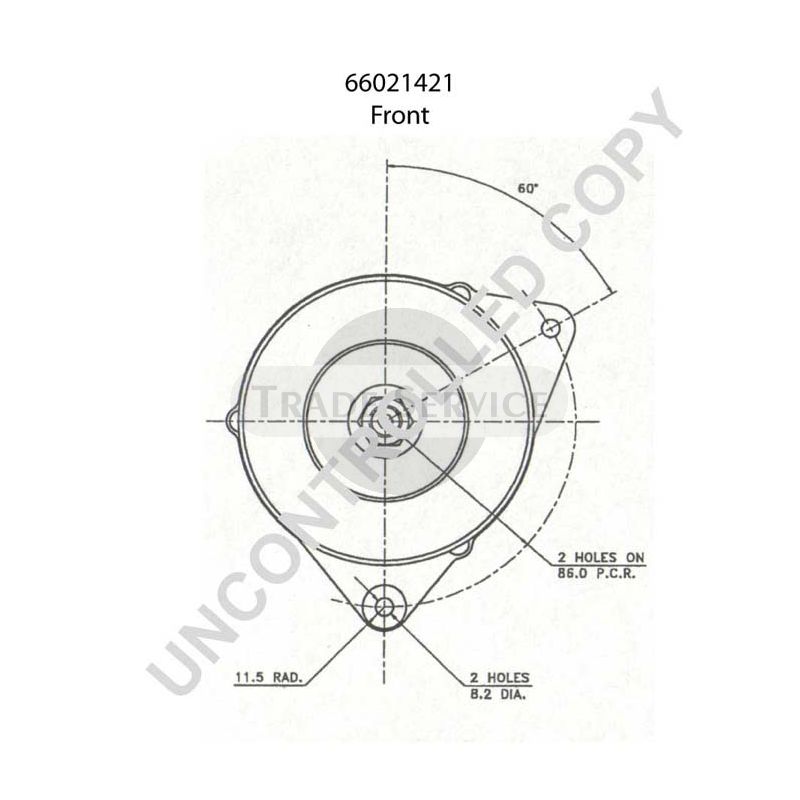 66021421 Prestolite alternator