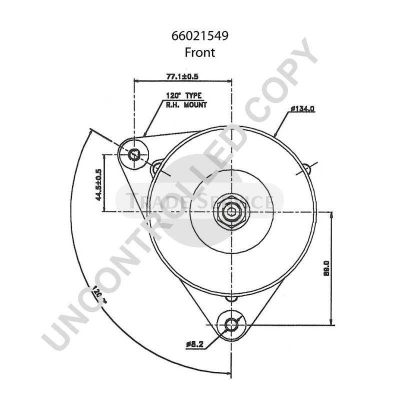 66021549 Prestolite alternator