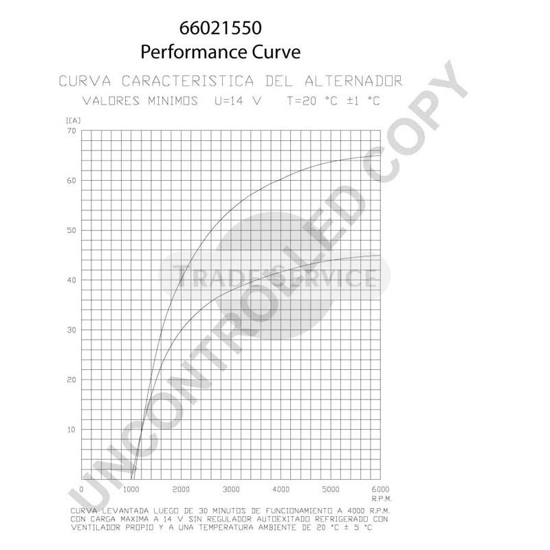 66021550 Prestolite alternator