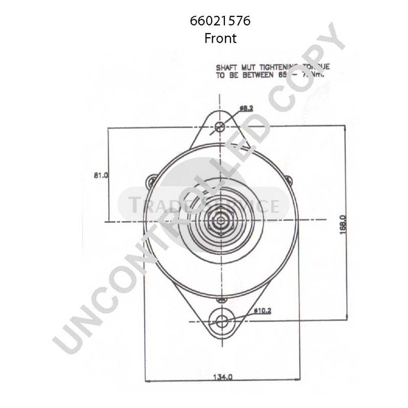 66021576 Prestolite alternator