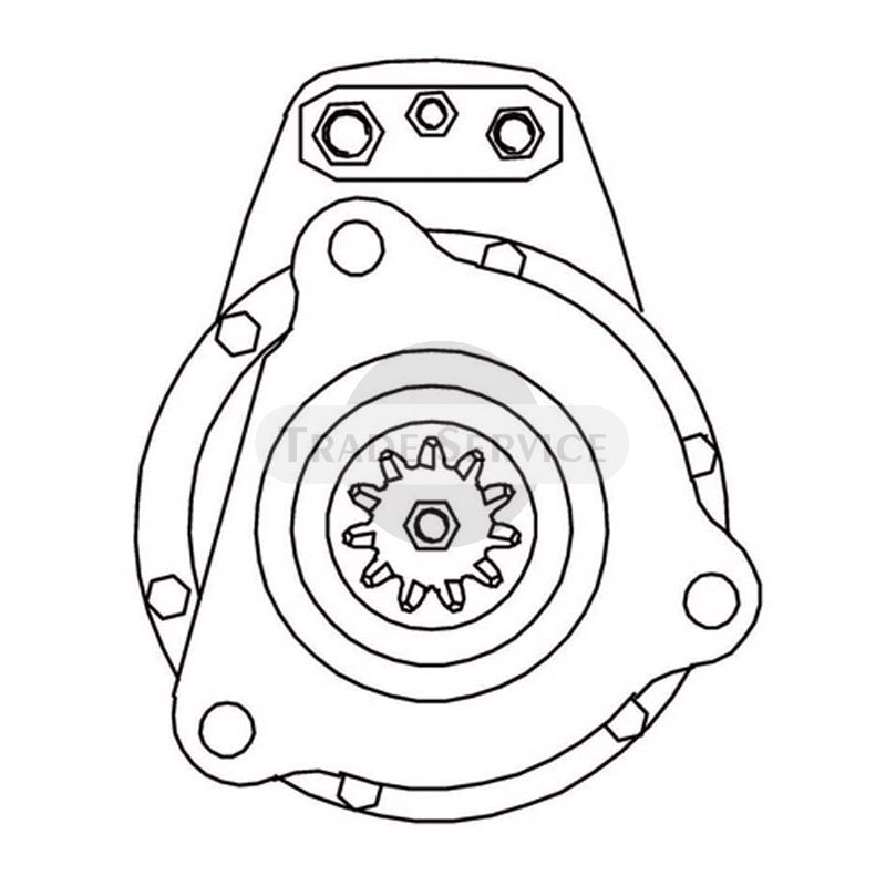 861054 Prestolite starter motor