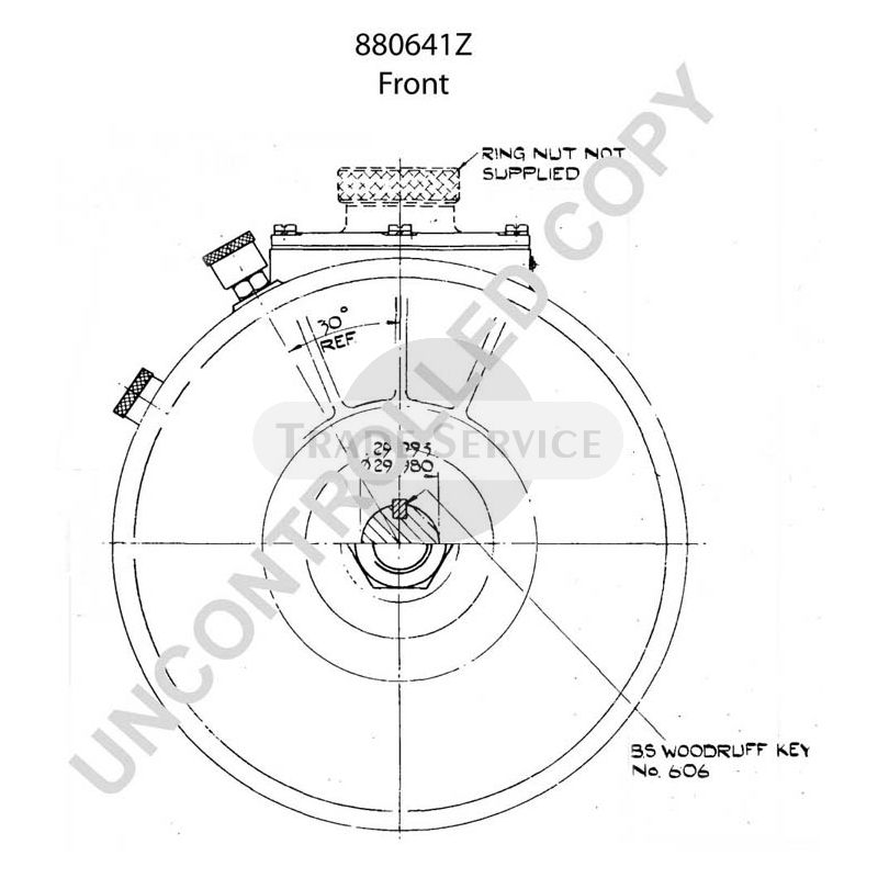 880641Z Prestolite alternator