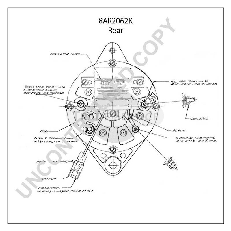 8AR2062KA Prestolite alternator