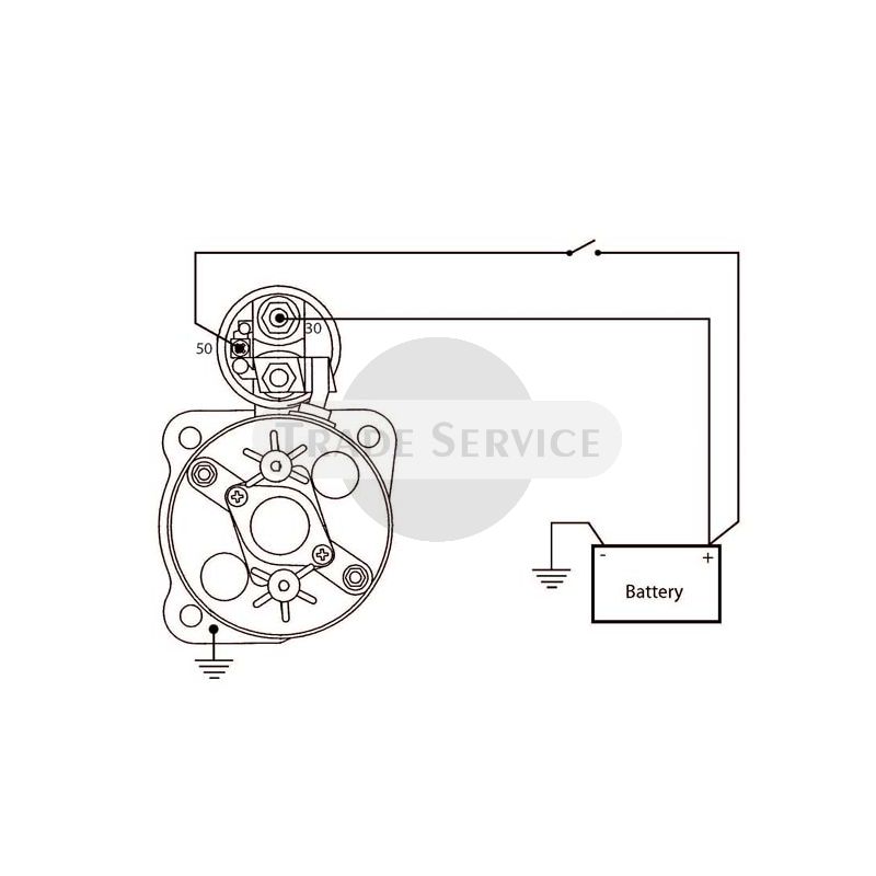 20500484 Prestolite starter motor