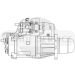 M125R2005SEP Prestolite starter motor
