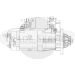 M128R3850SE Prestolite starter motor