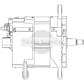 A0014728JB Prestolite alternator