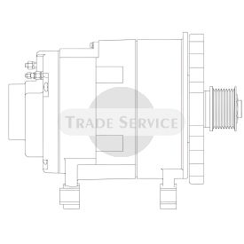 AC172RA343B Prestolite alternator