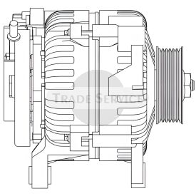 AVI144A2014 Prestolite alternator