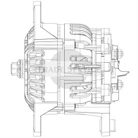 AVI147S3010HD Prestolite alternator