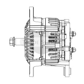 AVI150J1106HP Prestolite alternator