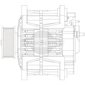 AVI168F3001 Prestolite alternator