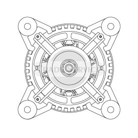 AVI168F3001 Prestolite alternator