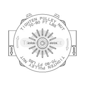 BLP4101H Prestolite alternator