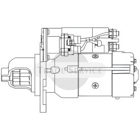M93R3119SE Prestolite starter motor