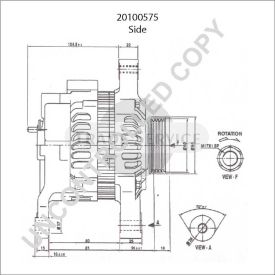 20100575 Prestolite alternator