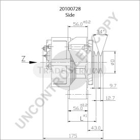 20100728 Prestolite alternator