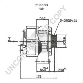 20100729 Prestolite alternator