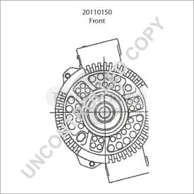 20110150 Prestolite alternator