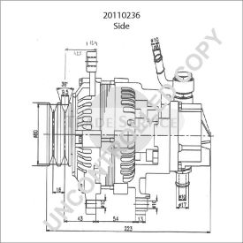 20110236 Prestolite alternator
