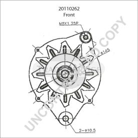20110262 Prestolite alternator