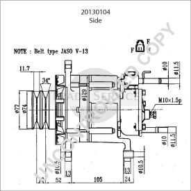 20130104 Prestolite alternator