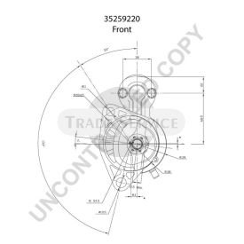 35259220 Prestolite starter motor
